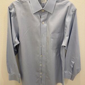Brooks Brothers Men's Light Blue Dress Shirt